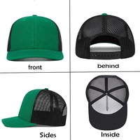 Vente en gros Richardson 112 classique casquette de baseball à encliqueter réglable à six couches-Protection solaire, pare-soleil, logo personnalisé