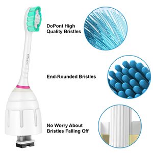 Têtes de brosse de rechange pour brosse à dents électrique Philips Sonicare série E Essence Elite Xtreme Advance, alimentation USB - Product Image 6