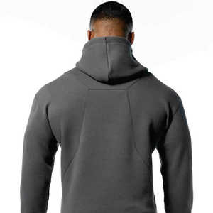 เสื้อมีฮู้ดแบบสวมหัวผ้าคอตตอนฟลีซ100% สำหรับผู้ชายทรงโอเวอร์ไซส์กำหนดโลโก้ได้ตามต้องการมีกระเป๋าพิมพ์ดิจิตอลแบบทึบสำหรับฤดูหนาว - Product Image 2