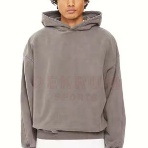 Diseño único Patrón impreso Hombres Terry Sudadera con capucha de algodón de alta calidad Respetuoso del medio ambiente Hombres Terry Sudadera con capucha de algodón - Product Image 1