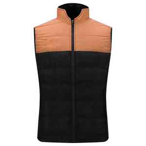 Quilted Vests Warm <b>Fur</b> Hooded Custom Logo Outer Wear Zipper <b>Gilet</b> <b>Womens</b> Customized Puffer Vest Winter Sleeveless Jacket Ladies - Product Image 5