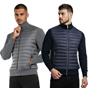 Veste matelassée légère et personnalisée pour hommes de haute qualité en tricot pour l'hiver Meilleures ventes en gros avec logo personnalisé pour hommes - Product Image 1