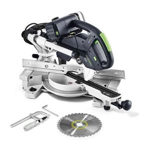 Sierra Ingletadora Compuesta Deslizante Fes-tools KS 60 E (561687) de Alta Calidad, 1200W, 215mm (8-1/2 pulgadas), Lista para Enviar - Product Image 4