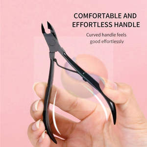 Pince à cuticules professionnelle en acier inoxydable, outil de manucure de précision, pince à cuticules de haute qualité en acier inoxydable - Product Image 5