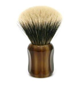 Brosse à raser en corne avec manche en corne, brosse à raser pour le rasage et personnalisée - Product Image 4