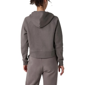 เสื้อกันหนาวมีฮู้ดสำหรับผู้หญิง, เสื้อกันหนาวมีซิปมีฮู้ดสำหรับฤดูใบไม้ร่วง/ฤดูหนาวทุกขนาด - Product Image 3