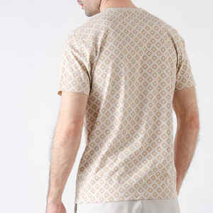 Precio al por mayor cuello redondo transpirable hombres Deporte Camiseta superventas Casual hecho a medida Gymwear hombres camisetas - Product Image 4