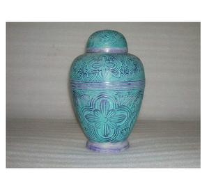 Cenizas humanas Urnas de cremación europeas Enamei Acabado elegante para suministros funerarios Urnas de metal en precio al por mayor Nuevas urnas de recuerdo - Product Image 6