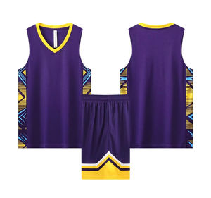 Conjunto de Uniforme de Baloncesto Sublimado Personalizado al por Mayor, Transpirable, de Secado Rápido, Tallas Grandes, Logotipo Personalizado Impreso, Opciones de Talla - Product Image 4