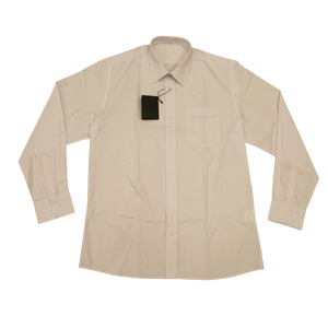 Vente en gros de chemise personnalisée pour hommes 65% polyester 35% coton décontracté à manches longues grande taille compression solide tissé nouvelle collection - Product Image 5