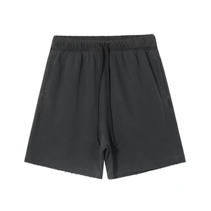 Men's Premium Quality Trendy Mid Knee Swim <b>Shorts</b> Anti Wrinkle Cotton Stylish Metal Tip Drawstring Solid Eco-Friendly <b>shorts</b> - Product Image 4