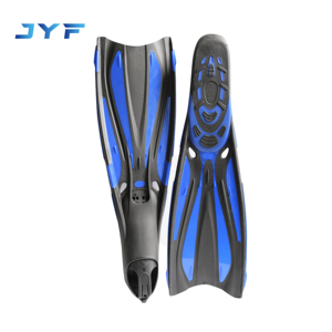 Aletas de Buceo Largas Personalizadas de la Marca JYF, Productos de Natación y Buceo de Material <span class=keywords><strong>Seguro</strong></span> de Alta Calidad - Product Image 1