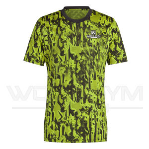 เสื้อยืดผู้ชายลายพรางพิมพ์ลายแบบรีดร้อน แห้งเร็ว น้ำหนักเบา ตัดเย็บตามสั่ง สำหรับออกกำลังกาย WOD & GYM SPORTS แขนสั้น ทรงปกติ - Product Image 5