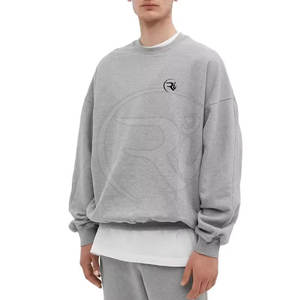 Ropa de calle de alta calidad para hombre, sudaderas de gran tamaño básicas, precio al por mayor, ropa de moda para hombre, sudaderas de gran tamaño - Product Image 1