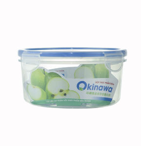 Contenant alimentaire en plastique avec couvercle hermétique, pour conserver les aliments à domicile, organisateur et rangement de cuisine, restes de nourriture - Product Image 1