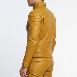 ชุดแข่งรถมอเตอร์ไซค์หนังแท้สำหรับผู้ชาย พร้อมหัวเข็มขัด ดีไซน์สปอร์ต สำหรับขับขี่บนถนนและสนามแข่ง น้ำหนักเบา ทนทาน สวมใส่สบาย - Product Image 3