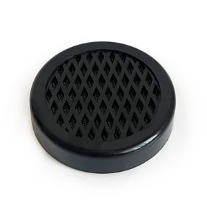 Humidificateur rond en ABS pour humidor à cigares, réservoir 58 x 13 mm, noir - Product Image 1