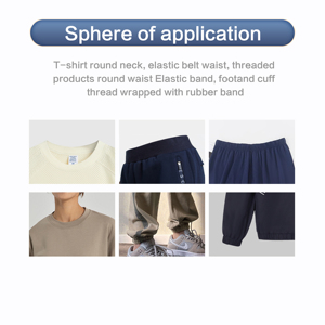 Vòng tròn cổ áo somax SM-01 đàn hồi dây thắt lưng tập tin đính kèm nhỏ xi lanh-giường overlock may mặc công nghiệp máy may Giá - Product Image 5