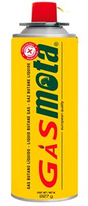 Cartuccia di gas butano liquido Gasmota 227g (Mota GS01) - Product Image 1