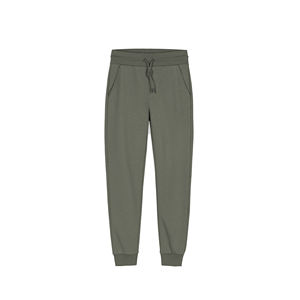 กางเกงวอร์มผ้าคอตตอนทรงตรงเอวน้ำหนักเบาสำหรับผู้ชายกางเกงวิ่งออกกำลังกายในยิมแบบสั่งตัด - Product Image 4