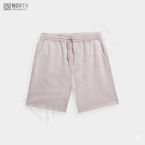 Pantalones Cortos Deportivos Casuales de Secado Rápido para Verano, Unisex, Personalizados, de Algodón Terry, para Hombre, con Lavado Ácido - Product Image 1