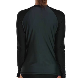 <b>Women's</b> Long Sleeve Rash Guard Breathable and Anti-UV New Design for Fitness Wholesale Price for Sale - Product Image 3