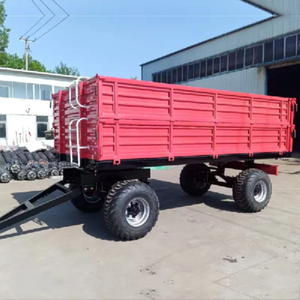 Vente à chaud de remorques agricoles remorque basculante à 4 roues de 8 tonnes avec benne hydraulique haute productivité garantie de 1 an pour une utilisation agricole - Product Image 4