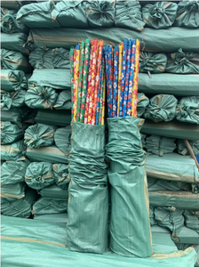 High Quality PVC Patterned <b>Broom</b> Head with <b>Wooden</b> <b>Handle</b> Screw Style Originating From Vietnam - Product Image 6
