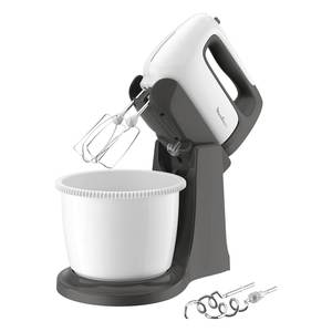 Pour <span class=keywords><strong>Moulinex</strong></span> HM464110 500W Préparateur culinaire avec <span class=keywords><strong>bol</strong></span> sur socle Blanc et Gris - Product Image 3