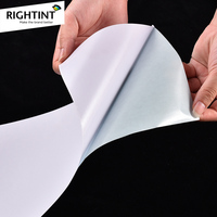 Stiker Vinyl Premium Tahan Air, Tahan Minyak, Ramah Lingkungan, Dapat Dicetak A3+, A3, A4, Lembar Label Kustom Perekat Sendiri untuk Inkjet/Laser