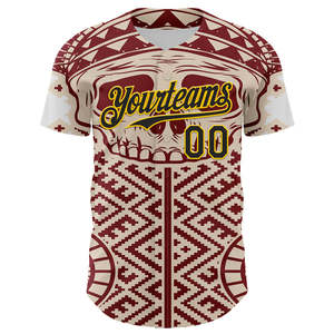 Premium quality <b>baseball</b> <b>jersey</b> supplier wholesale <b>bulk</b> authentic design breathable lightweight quick dry for training use - Product Image 2