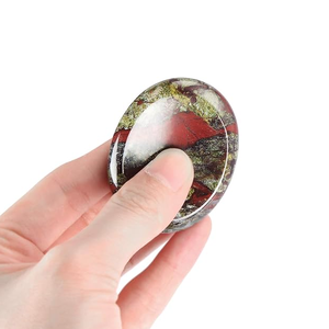 Piedra preciosa curativa semipreciosa de dragón de pulgar de cristal pulido estilo Feng Shui y Hada para piedra de cristal de preocupación de Palma - Product Image 5