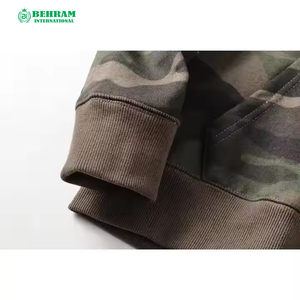 Sweat à capuche unisexe de qualité supérieure, coupe classique, avec fermeture éclair, logo personnalisé sur le devant, 100% coton molletonné/éponge française, séchage rapide, respirant - Product Image 3