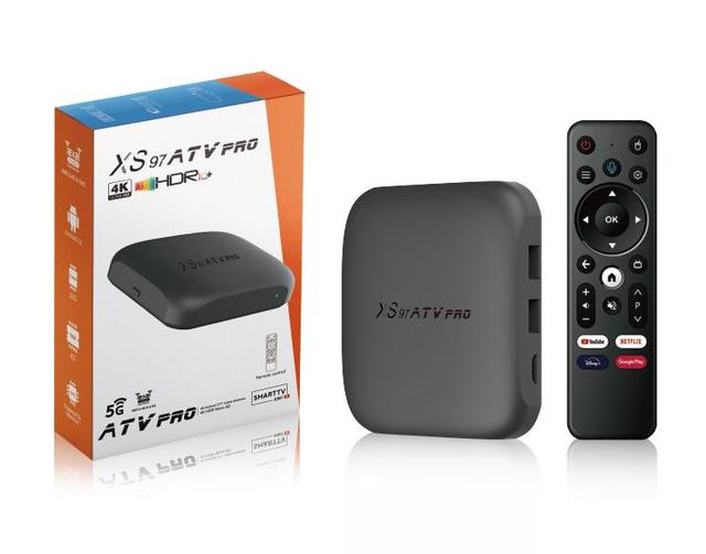 Brand New XS97 ATV PRO Android TV System Set Top Box 4k Full HD YouTube Access Direct From Factory