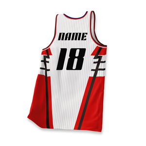 Uniforme de Baloncesto Personalizable de Verano, Conjunto de Camiseta y Pantalones Cortos de Secado Rápido y Transpirable, Diseño de Sublimación Completa con Logotipo Impreso - Product Image 3