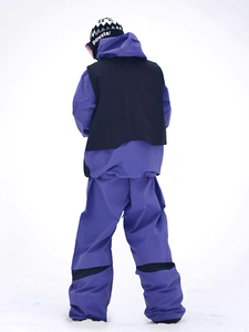 Prince OEM 2025 traje de nieve de esquí Unisex personalizado de alta calidad para hombres y mujeres de cuerpo completo cálido traje de esquí de una pieza de talla grande ropa de invierno - Product Image 4