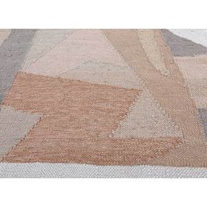 พรมขนสัตว์ทอมือลายตารางสีงาช้าง รุ่น ADWP-13060 สำหรับห้องนอน ห้องนั่งเล่น รูปทรงสี่เหลี่ยมผืนผ้า ลายแบบนามธรรม สำหรับใช้ในบ้าน - Product Image 3