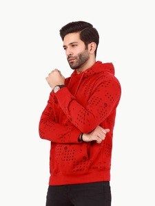 Sudadera con capucha de gran tamaño Premium para hombres Fabricantes Peso pesado Algodón suave Impresión digital de invierno Comodidad elegante - Product Image 3