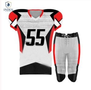 INDEX APPAREL Conjunto de Uniforme de Fútbol Americano para Hombre, Cuello en V, Sin Mangas, Sublimado, con el Número 55 para Adultos - Product Image 1