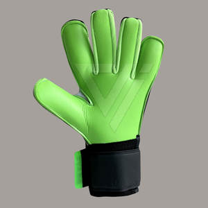 Guantes de Portero de Cuero Personalizables Más Vendidos con Correa Antideslizante Ajustable Hechos en Pakistán Colores y Logotipo Personalizados - Product Image 3
