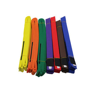 Ceinture de karaté solide en gros 160cm 220cm 280cm High-Tech Taekwondo formation vente pas cher prix BJJ ceintures - Product Image 1
