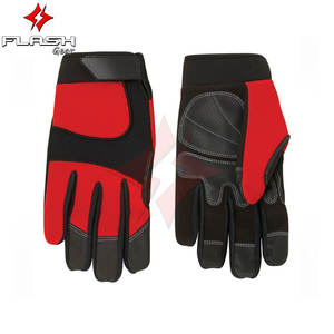 ถุงมือช่างหนังคุณภาพสูง ดีไซน์ใหม่ ทนทาน ราคาประหยัด ขายดี ประสิทธิภาพเยี่ยม ยี่ห้อ FLASH GEAR - Product Image 5