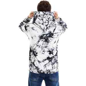 เสื้อมีฮู้ดผ้าฟลีซแบบสวมหัวสำหรับผู้ชาย, ผ้าฝ้ายผสมลำลองเหมาะสำหรับฤดูหนาวออกกำลังกายเสื้อผ้าแนวสตรีทแบบปัก - Product Image 4