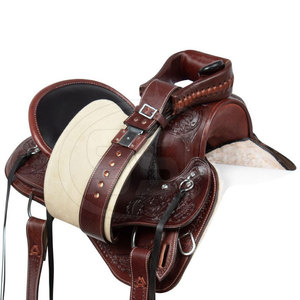 Riding Lessons And Jumping <b>Practice</b> Durable Horseback Riding Saddle With Soft <b>Padding</b> And Strong Buckle Support - Product Image 3