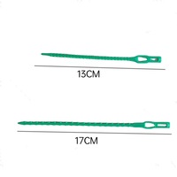Attaches de jardinage réglables pour plantes, 13-17 cm/100 pièces, pour le soin des plantes en pot, l'enroulement des plantes, les étagères, les outils de jardinage