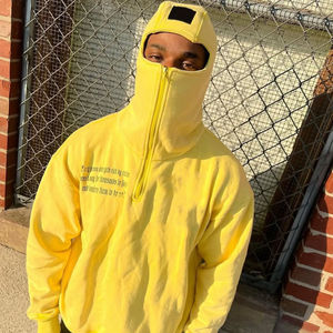 Stylish and Comfortable Men's Faded <b>Zip</b> up <b>Hoodie</b> - High-Quality Cotton Blended Perfect for Casual Wear Men Zipper <b>Crop</b> <b>Hoodie</b> - Product Image 3