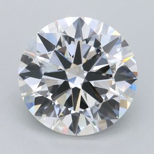 IGI 3.42 Ct Lab Grown Diamonds White Loose Round Shape Lab Diamond E VS1 for Engagement Ring or <b>Jewelry</b> Making - Product Image 1