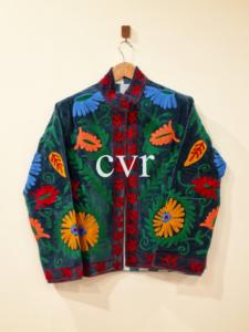 Manteau en velours brodé à la main, col mandarin, manches longues, motif floral, grande taille, vêtements d'extérieur pour femmes, automne, décontracté - Product Image 1
