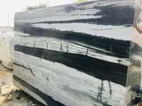 Granite Noir Galaxie Luxe Écologique Bloc de Pierre Naturelle Indienne Découpée sur Mesure pour Comptoirs, Plans de Bar, Revêtements de Sol, Grandes Surfaces Intérieures de Villa