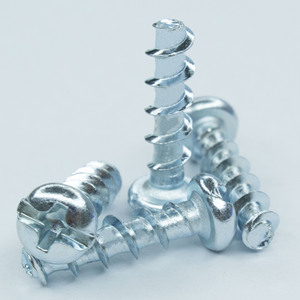 สกรูหัวกลม Phillips เกลียวเคลือบสังกะสีทำจากสเตนเลสสตีลสำหรับกรอบไฟฟ้าขนาดเล็ก M3x12mm - Product Image 4